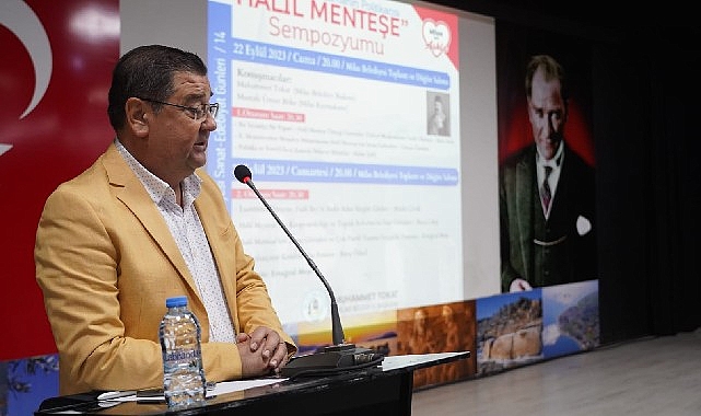 Milas Belediyesi 14. Sanat Edebiyat Günleri kapsamında; İki Zamanın Politikacısı Halil Menteşe'nin çok yönlü kişiliği ele alındı